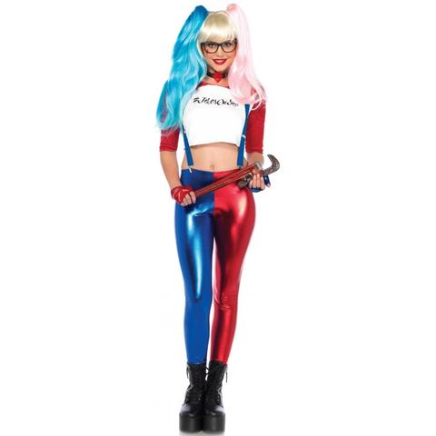 BFJFY Sexy Misfit Hipster Suicide Squad Harley Quinn Women's Costume - BFJ Cosmart