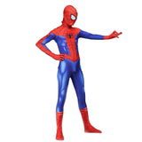 Spider-Man In de Spider-Vers Peter Benjamin Parke Cosplay Kostuum Zentai Spiderman Superhero Patroon Bodysuit Pak Jumpsuits - BFJ Cosmart
