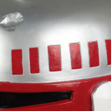 Star Wars Boba Fett Cosplay Red Silver PVC Helmet Halloween Props - BFJ Cosmart