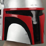 Star Wars Boba Fett Cosplay Red Silver PVC Helmet Halloween Props - BFJ Cosmart