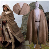 Star Wars Cosplay Kenobi Jedi Deluxe Version Halloween Costumes - BFJ Cosmart