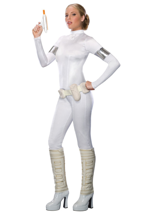 Star Wars Princess Amidala jumpsuit cosplay costume - BFJ Cosmart