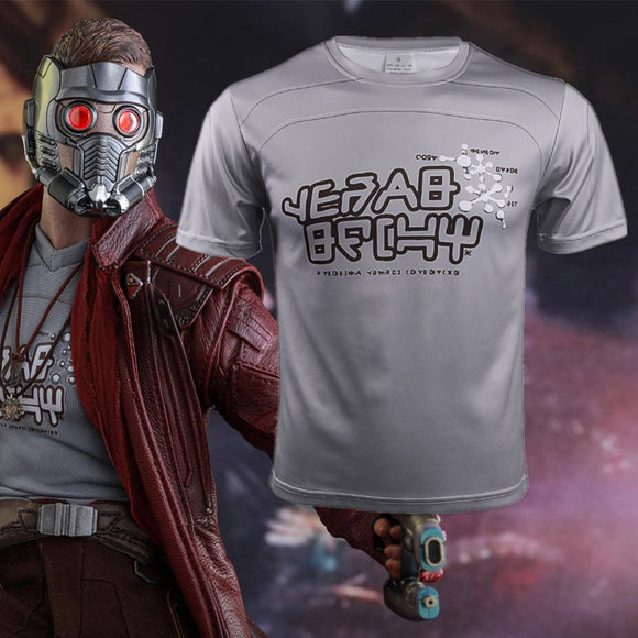 Avengers: Infinity War & Guardians of the Galaxy2 Star Lord T-shirts Short Sleeve - BFJ Cosmart