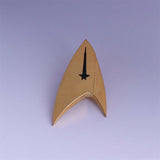 Star Trek Discovery Season 2 Starfleet Captain Pike Glod Shirt Uniform Badge Costumes - BFJ Cosmart