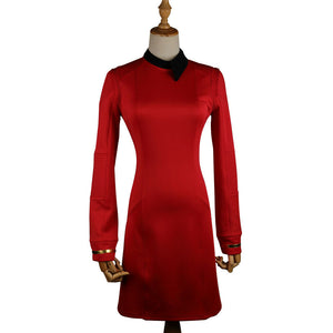 Star Trek Discovery Season 2 Starfleet Commander Female Red Dresses Pin Set - BFJ Cosmart