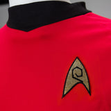 Cosplay Star Trek TOS The Original Series Kirk Shirt Uniform Costume Halloween Red Costume - BFJ Cosmart