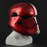 Movie Star Wars 9 The Rise of Skywalker Sith Trooper Red/White PVC Helmet Cosplay Halloween Mask - BFJ Cosmart
