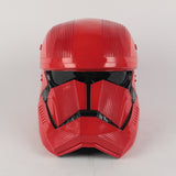 New Star Wars 9 The Rise of Skywalker Sith Trooper Red mask Cosplay Halloween latex  Helmets Prop - BFJ Cosmart