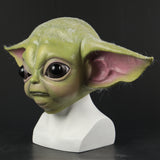 Star Wars The Mandalorian Baby Yoda Halloween Cocplsy Helmet - BFJ Cosmart
