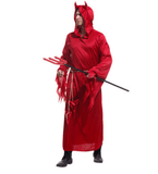 BFJFY Men Halloween Devil Hell Monster Robe Demon Cosplay Costume - BFJ Cosmart