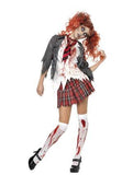 BFJFY Women Zombie Bloody Students' Uniform Halloween Cosplay Costume - BFJ Cosmart