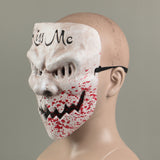 The Purge Kiss Me Scary Mask Cosplay Party Prop Full Face Creepy Horror Halloween Mask - BFJ Cosmart