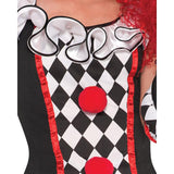 BFJFY Women Halloween Circus Clown Performance Costume - BFJ Cosmart