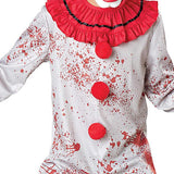 BFJFY Halloween Boys Bloody Circus Costume Scary Clown Cosplay Costume - BFJ Cosmart