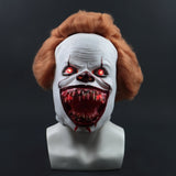 2019 New Pennywise Led Mask Latex Stephen King It  2  Joker Masks Helmet Halloween Party Dressed Scary Accessories Prop 3 Types - BFJ Cosmart