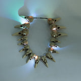 Maleficent 2 LED Necklace Vintage Bird Beak Skull Charm LED Necklace Cosplay props - BFJ Cosmart