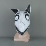 New Frankenweenie Mask Cosplay Sparky Masks Animal Dog Mask Halloween Party Scary Prop - BFJ Cosmart