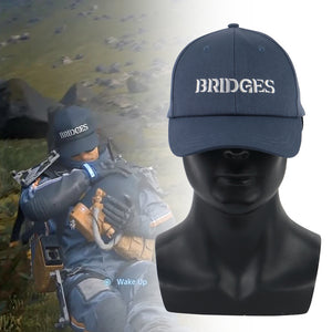 Death Standing Hat Sam Blue Birdges Embroidery Baseball Sun Caps Adjustdble Cosplay Prop - BFJ Cosmart