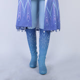 New Frozen 2 Cosplay Snow Adult Elsa Boots Costume Halloween Knee-high High Heel Elsa Shoes Costume Princess Ice Queen Elsa Prop - BFJ Cosmart