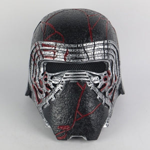Star Wars 9 The Rise of Skywalker Kylo Ren Helmet Cosplay Halloween Party Prop - BFJ Cosmart