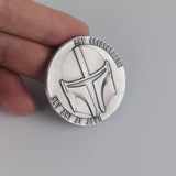 Star Wars The Mandalorian Coin Bounty Hunter Boba Fett Coin Collection Props New - BFJ Cosmart