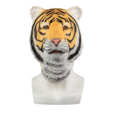 Animal Mask Cosplay Tiger Yellow Mask Animals Tigers Masks Masquerade Halloween Party Funny Dressed Costume Prop - BFJ Cosmart