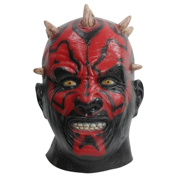 Latex Darth Maul Mask Star Wars Costume Halloween Mask Party Mask Cosplay - BFJ Cosmart