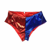 2016 Suicide Squad Cosplay Harley Quinn Shorts Pants Red Blue Cosplay Accessorie - BFJ Cosmart