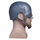 Captain America Civil War Helmet Mask Latex Cosplay Steven Rogers Halloween Helmet For Collection Party - BFJ Cosmart