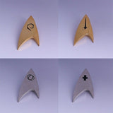 Discovery Captain Badge Star Trek Command Badge Insignia Science Badge Starfleet Brooches Metal Cosplay Prop - BFJ Cosmart