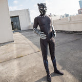 2018 Movie Black Panther Costume Jumpsuit Black Panther Cosplay Superhero Black Panther Zentai Suit New - BFJ Cosmart