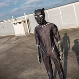 2018 Movie Black Panther Costume Jumpsuit Black Panther Cosplay Superhero Black Panther Zentai Suit New - BFJ Cosmart