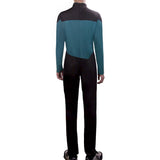 Star Trek Jumpsuit Cosplay Costume Blue Halloween Uniform For Women Men - BFJ Cosmart