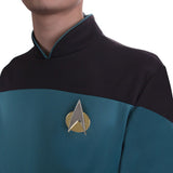 Star Trek Jumpsuit Cosplay Costume Blue Halloween Uniform For Women Men - BFJ Cosmart