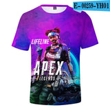 The New 3D Print Apex Legends T-shirt Men Women 2019 Fall Fashion New Print Apex Legends Costume 3D Men's - BFJ Cosmart