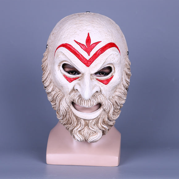 Game Assassin AC Zeio Creed Odyssey Hierarch Mask Resin Cosplay Accessories Halloween Props Prom Party Resin Mask Gift - BFJ Cosmart