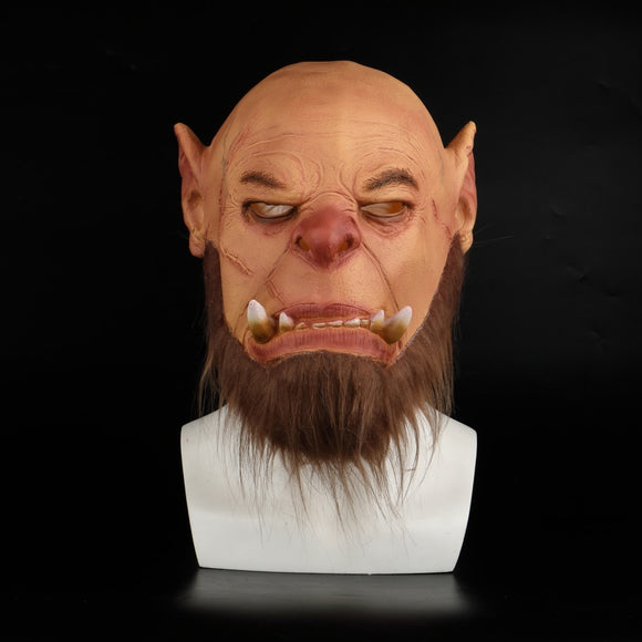 New 2019 Latex Mask World of Warcraft Masks Ogrim Doomhammer Party Halloween Cosplay Mask - BFJ Cosmart