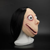 2019 New Hacking Challenge Whale Game Mask Hot Momo Mask Scary Latex Momo Mask Halloween Party Cosplay Ues - BFJ Cosmart