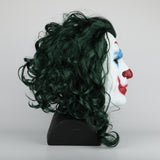 2019 Movie Joker Mask Cosplay Movie Horror Scary Smile Evil Clown Halloween Mask Latex Adult - BFJ Cosmart