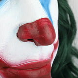 2019 Movie Joker Mask Cosplay Movie Horror Scary Smile Evil Clown Halloween Mask Latex Adult - BFJ Cosmart