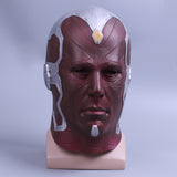 Avengers: Infinity War Mask Vision Mask Superhero Mask Full Head Halloween Helmet Latex New - BFJ Cosmart