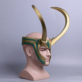 Thor Loki Ragnarok Helmet Cosplay Costume Props Mask PVC Full Head Detachable Mask Adult Halloween Masks for Parties - BFJ Cosmart
