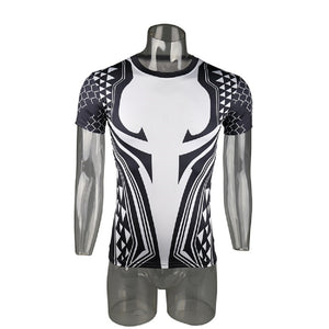 Aquaman 3D Printed T shirts Men Compression Shirt 2018 Newest Character Cosplay Costume Short Sleeve Tops For Male Clothing - BFJ Cosmart