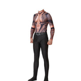 Marvel Aquaman Cosplay Halloween Costume Zentai 3D Print Arthur Curry Orin Superhero Bodysuit Suit Jumpsuits Cloak - BFJ Cosmart