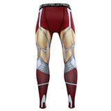 Avengers: Endgame Costume Iron Man Tony Stark Pants Cosplay Costumes Top Men Tights Sports Love You Three Thousands Times - BFJ Cosmart