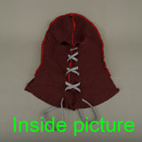 BrightBurn Red Hood Kids Cosplay Scary Horror Mask Costumes Halloween Mask Full Head Breathable Props - BFJ Cosmart