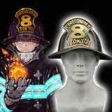 2019 Anime Enn Enn No Shouboutai Fire Force Helmet Cosplay Firesoldier 8 helmet Halloween Party - BFJ Cosmart