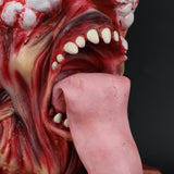 Residents RE Evils Rotten Horror Zombie Mask Long Tongue Haunted House Secret Room Scary Bloody Latex Eye Mask Cosplay Halloween - BFJ Cosmart